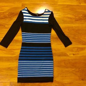 Brand new Bebe stripe dress